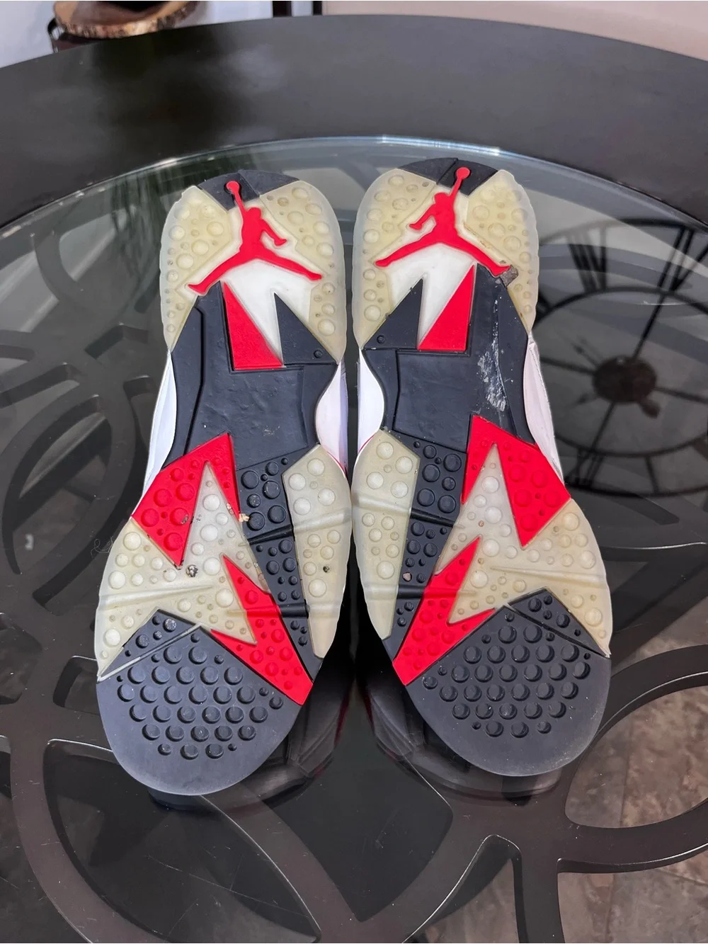 Nike Air Jordan 7 Retro White Infrared Men's Sz 9